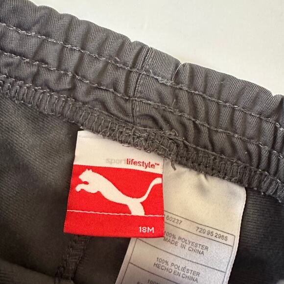 Puma Gray Athletic Pants - Size 18 Months - Adorable! - Picture 3 of 3